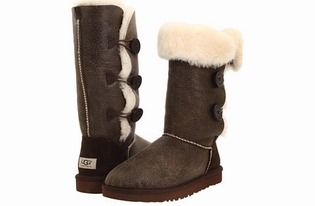 UGG Bailey Button Triplet Bomber Boots 